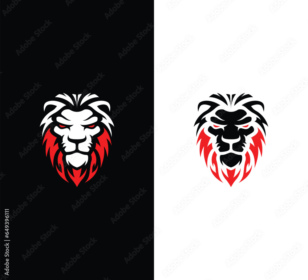 Vector Lion logo Vector Lion logo