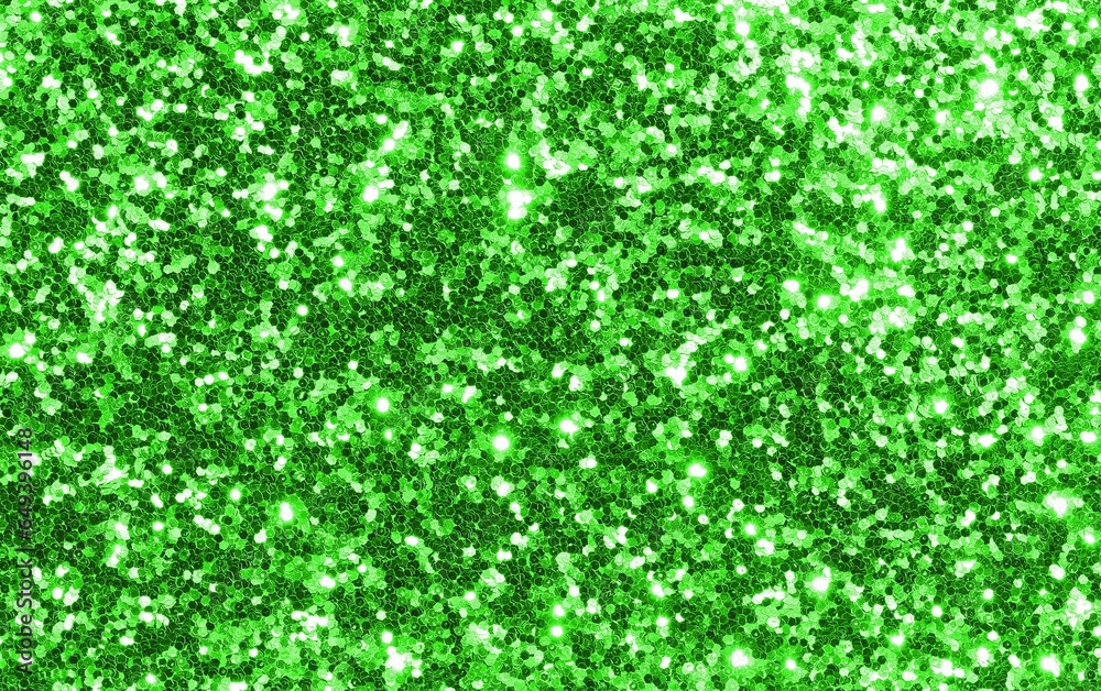 GREEN Glittery sparkling bright BACKDROP with small lights and lots of reflections GREEN Glittery sparkling bright BACKDROP with small lights and lots of reflections