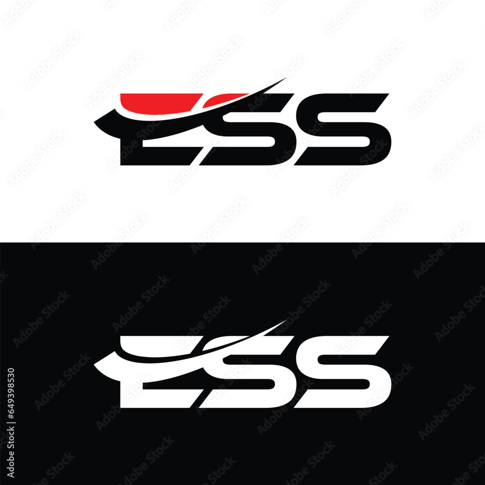 Letter ESS logo design vector