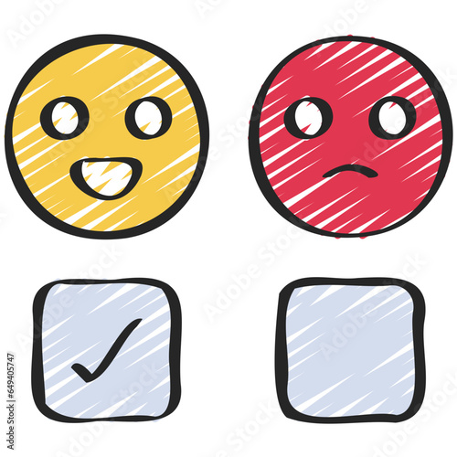 Correct Emoji Selection Icon