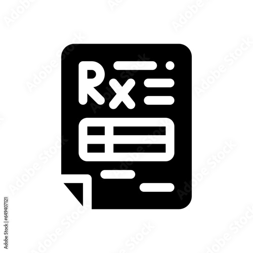 rx glyph icon
