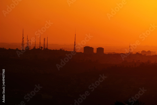 Sunset, Cityscape