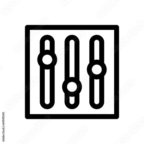 adjust line icon