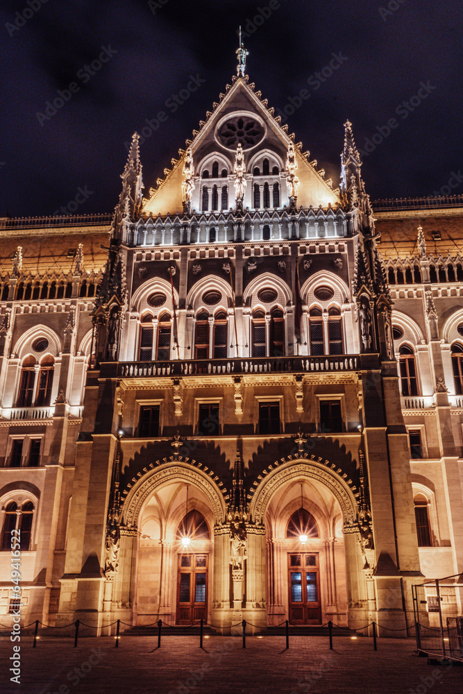 Naklejka premium Budapest Parlament