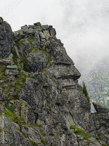 Tatry Słowackie - szlak na Solisko. photo