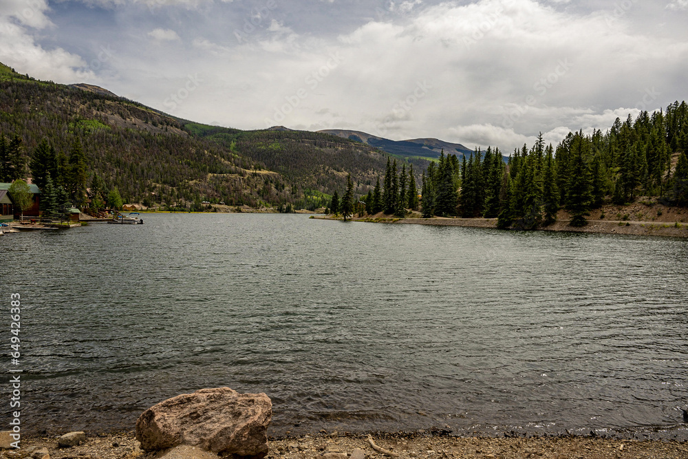 Lake San Cristobal outside of Lake City Colorado