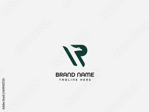 Bird letter business branding logo design