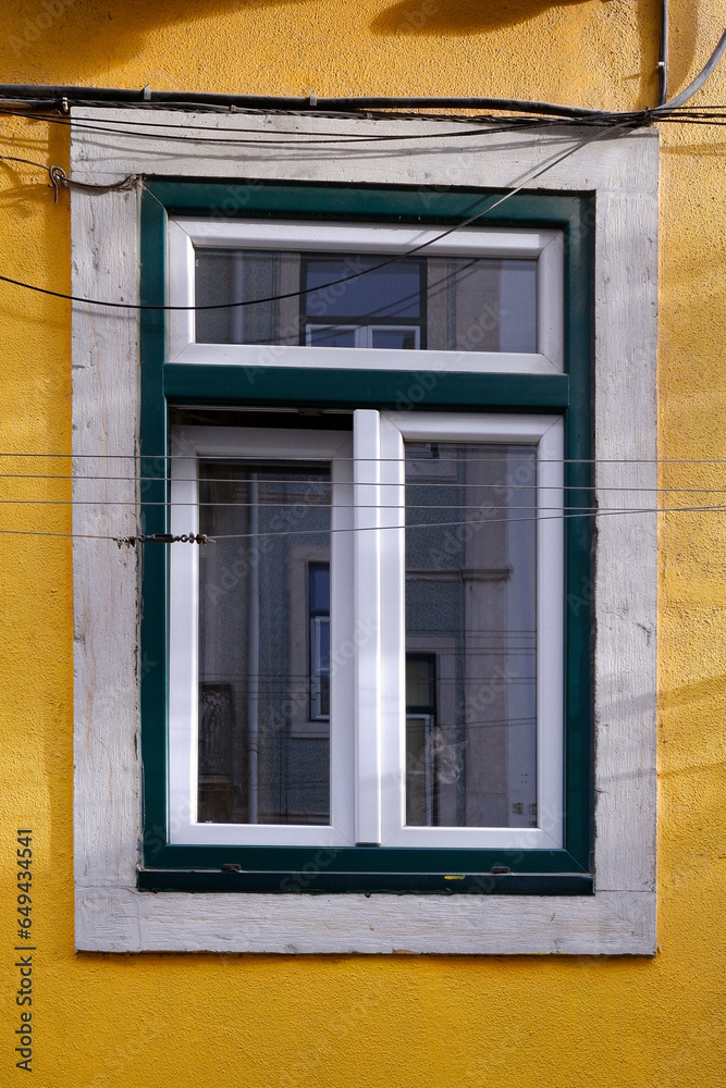 A window of Lisbon, Portugal, the summer of 2023.