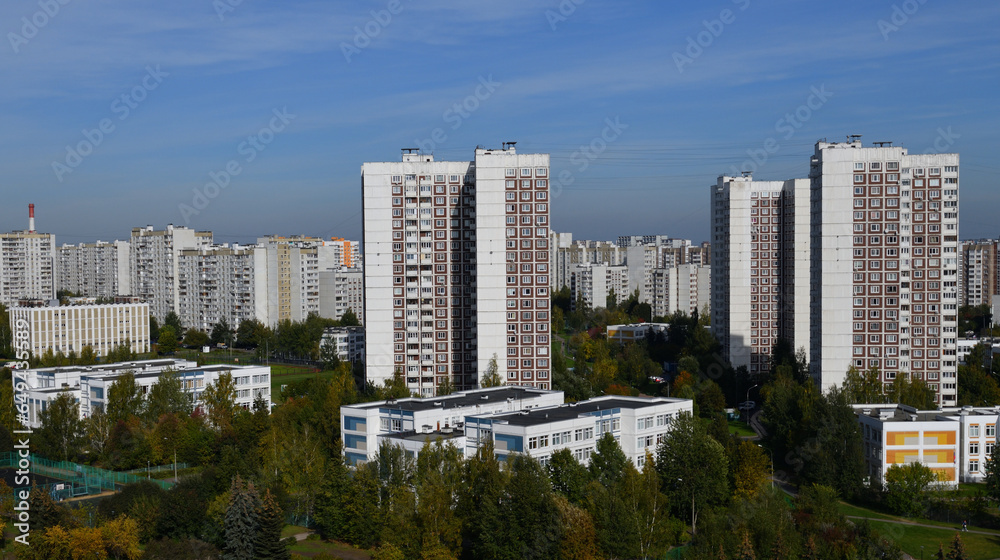 Zelenograd, electronics industry district in Moscow, Russia