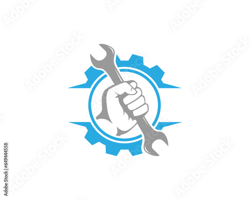 hand auto logo