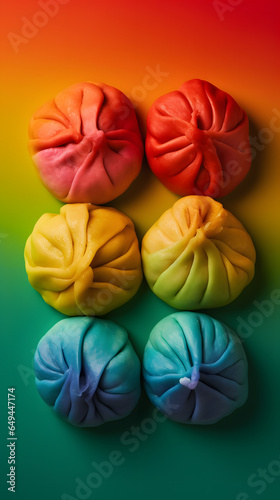 Rainbow 6 big dumplings