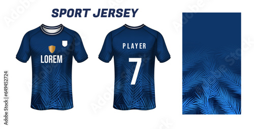 Sport jersey design fabric textile for sublimation