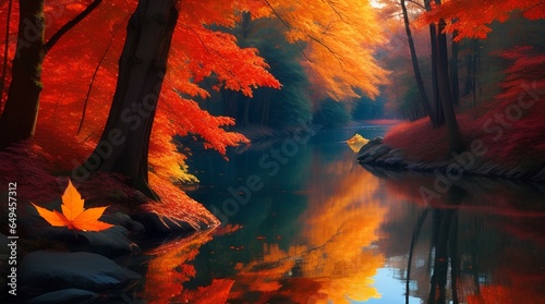 autumn in the forest