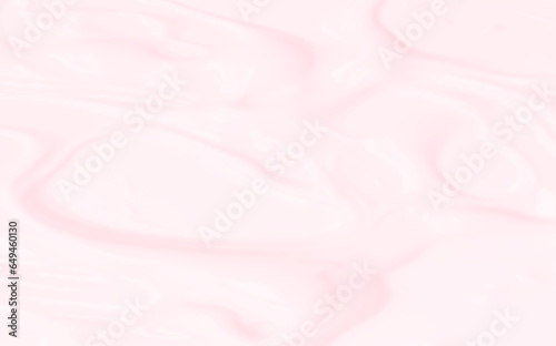 Light background of strawberry dessert, jelly or confectionery cream. Pink spreading texture of cream, ice cream or icing.