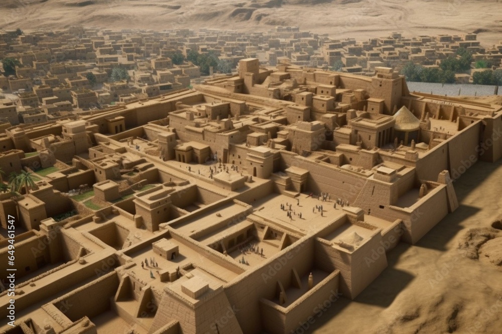 City ruled by native monarchs in ancient mesopotamia. Generative AI