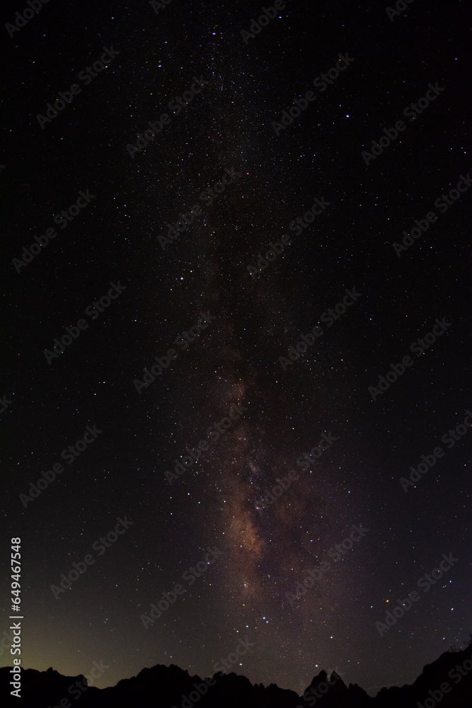 Obraz premium Milky Way, Organ Mountains, NM USA