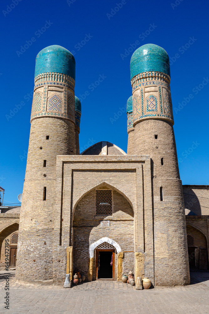 Chor-Minor Madrasah, Bukhara. Uzbekistan