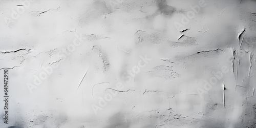 White concrete wall background texture with plaste