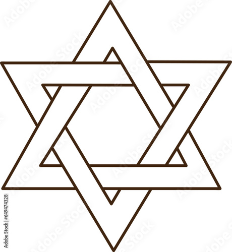 Star Of David Doodle