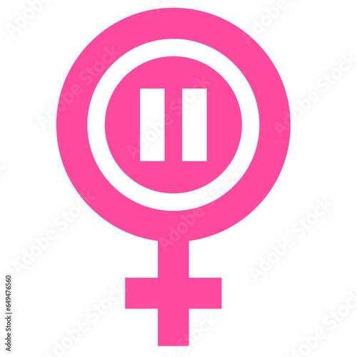 World Menopause Day. The female reproductive system. Women climacteric, hormone replacement therapy concept