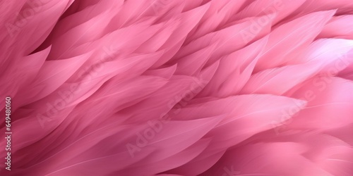 Pink Fur Creative Abstract Wavy Texture. Screen Wallpaper. Digiral Art. Abstract Bright Surface Liquid Horizontal Background. Ai Generated Vibrant Texture Pattern.
