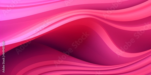 Pink Slime Creative Abstract Wavy Texture. Screen Wallpaper. Digiral Art. Abstract Bright Surface Liquid Horizontal Background. Ai Generated Vibrant Texture Pattern.