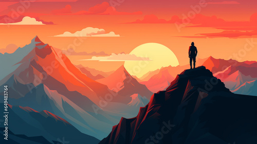 Silhouette_of_a_man_on_top_of_a_mountain_peak.