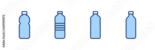 Bottle icon vector. bottle sign and symbol