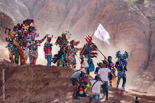 Traditional carnival of Jujuy, northern Argentina photo