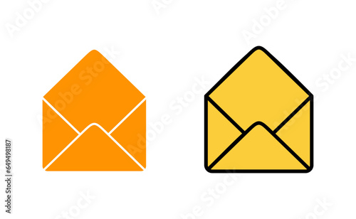 Mail icon set tor for web and mobile app. email sign and symbol. E-mail icon. Envelope icon