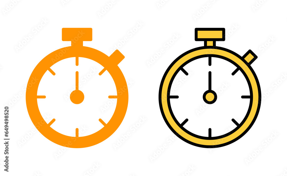 stopwatch icon set for web and mobile app. Timer sign and symbol. Countdown icon. Period of time stopwatch icon set for web and mobile app. Timer sign and symbol. Countdown icon. Period of time