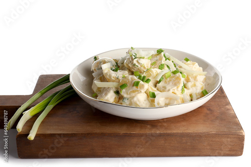 Creamy potato salad with fr...