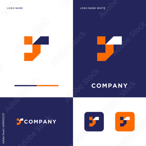 S T Logo Vector Icon Illustration Design