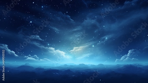 starry night sky