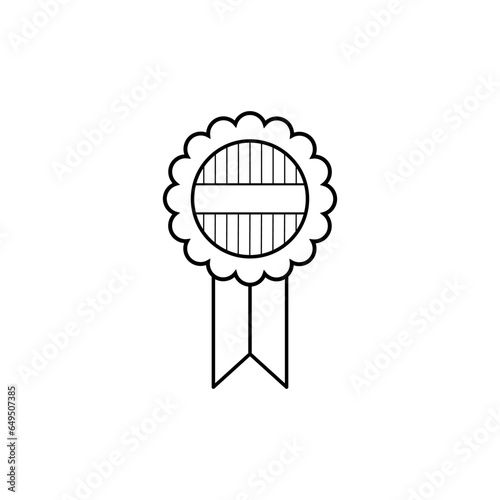 Emblem Icon. Badge Symbol - Vector.