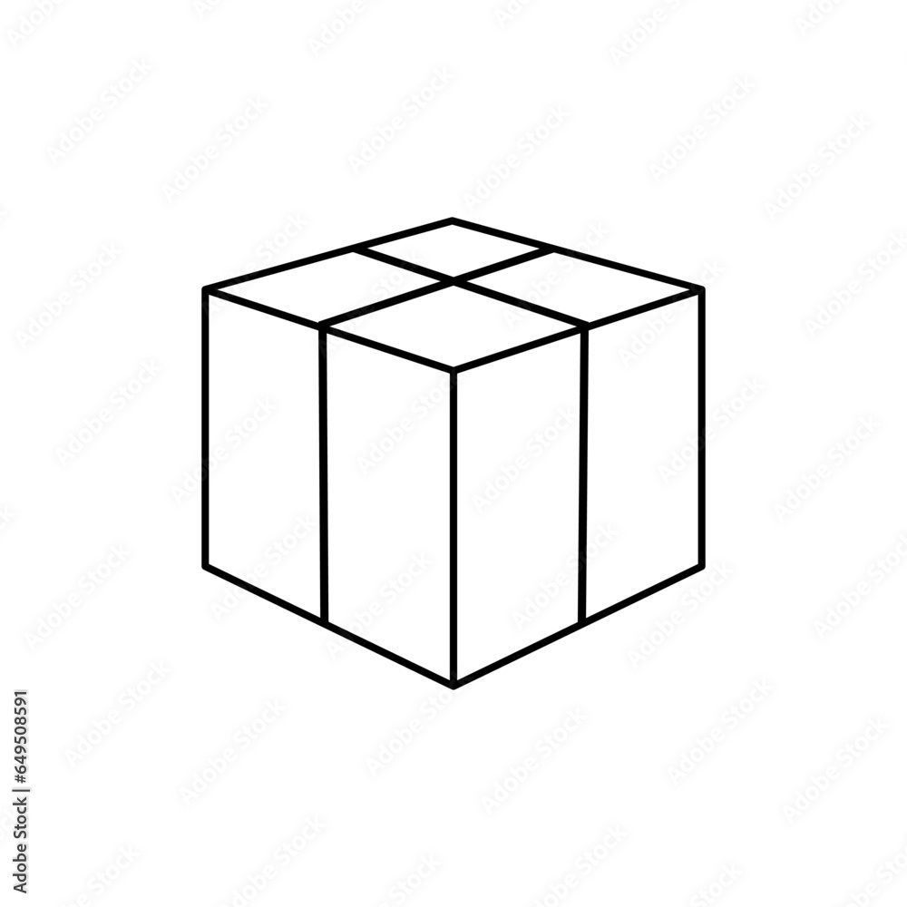 Package Icon - Vector, Sign and Symbol for Design, Presentation, Website or Apps Elements. Package Icon - Vector, Sign and Symbol for Design, Presentation, Website or Apps Elements.