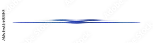 Blue underline glitter luxury 