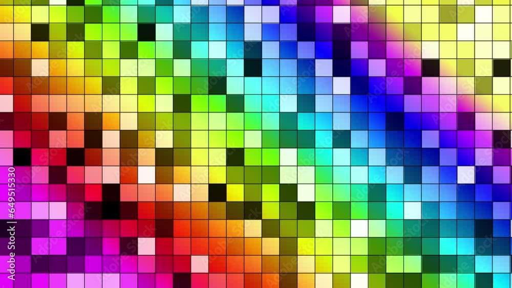 Square moving grid pattern for use as a background