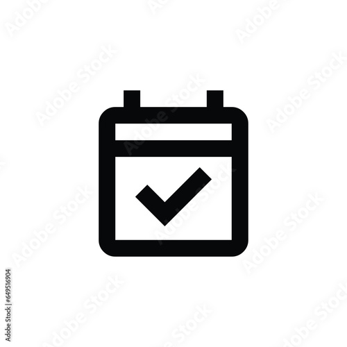 calender icon, day, element for design, vector illustration