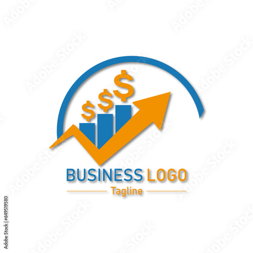 Unique modern minimalist business logo design