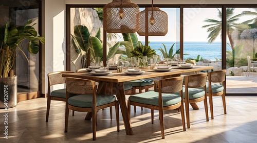 modern tropical dining room design interior design inspiration