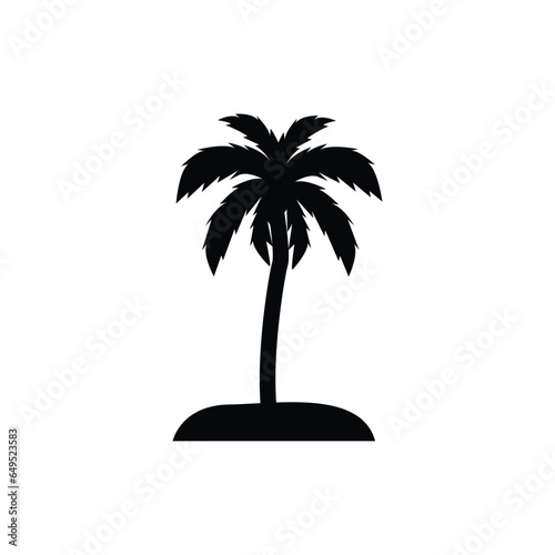 palm tree logo icon