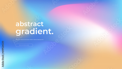 Vector gradient abstract background colorful colourful