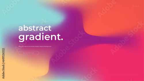Colorful modern abstract gradient background