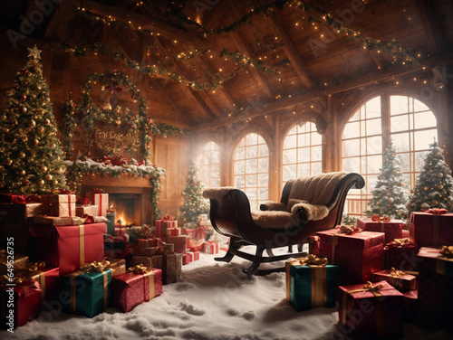 santa claus sleigh