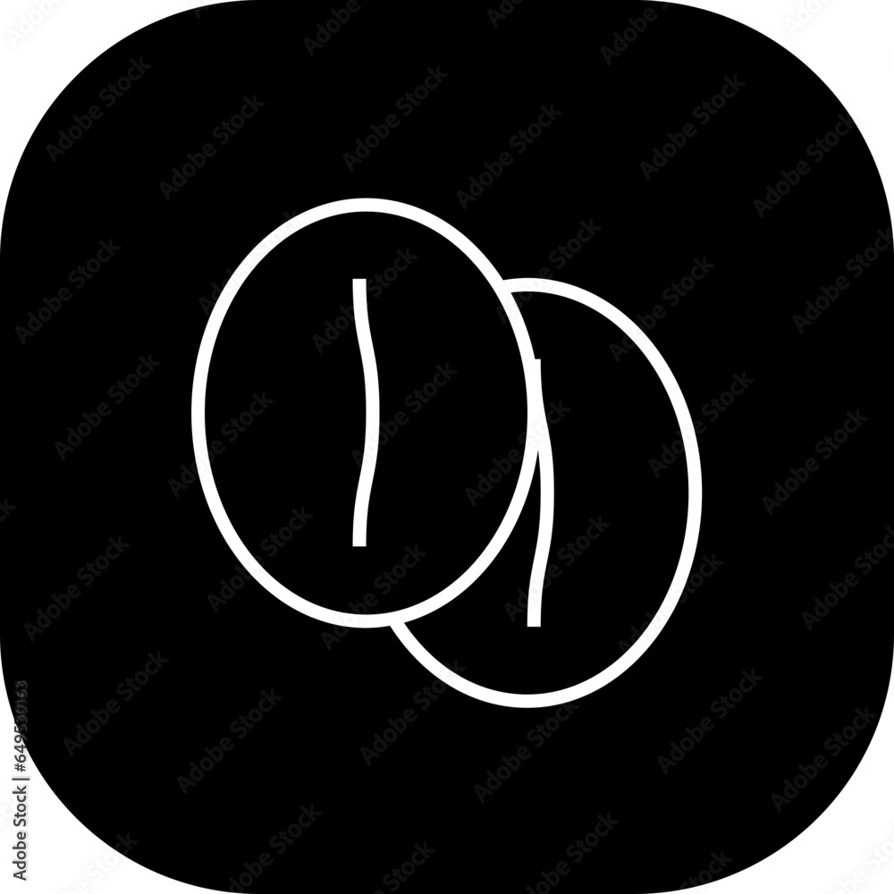 Coffee bean farming icon with black filled line outline. coffee, bean, brown, roasted, drink, natural, seed. Vector illustration Coffee bean farming icon with black filled line outline. coffee, bean, brown, roasted, drink, natural, seed. Vector illustration