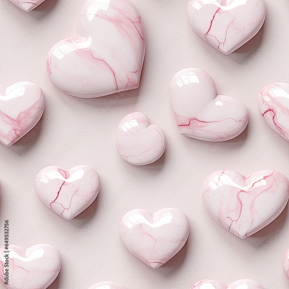 heart shaped gemstones, seamless pattern heart shaped gemstones, seamless pattern