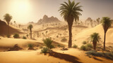 Beautiful Dream Desert Oasis