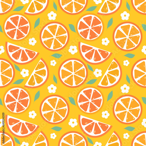 seamless pattern with lemon
