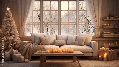 Festive decorations that add a touch of joy and warmth to interior decor